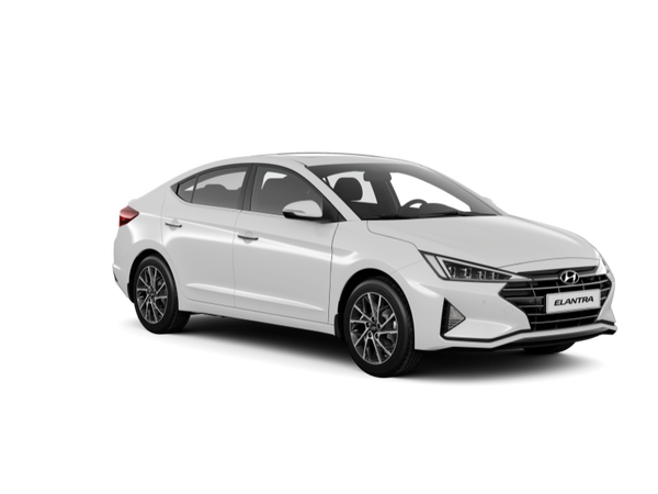 Hyundai Elantra Цвет: Белый (Polar White)