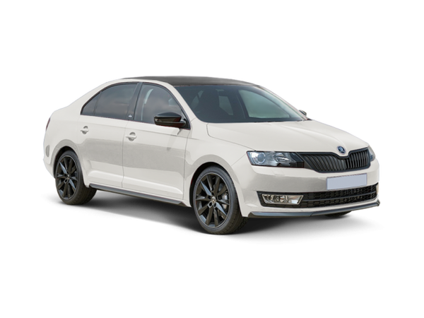 Skoda Rapid Monte Carlo Цвет: Белый Pure с черной крышей