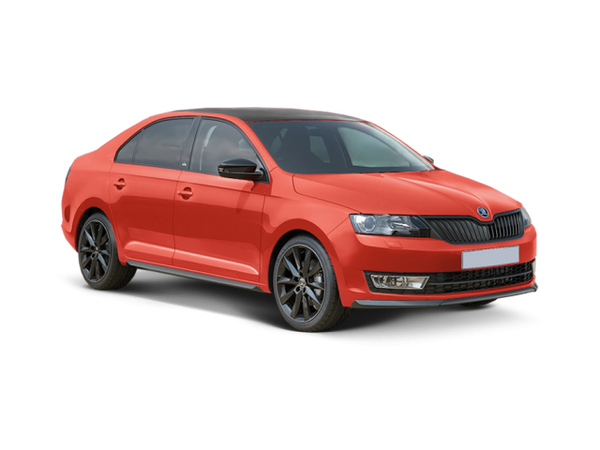 Skoda Rapid Monte Carlo Цвет: Оранжевый Copper металлик с черной крышей