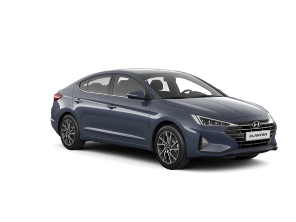 Hyundai Elantra Цвет: Синий (Teal Blue)
